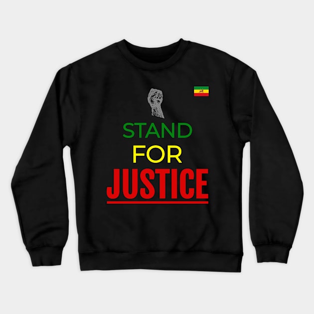 I Stan for Justice Crewneck Sweatshirt by alzo